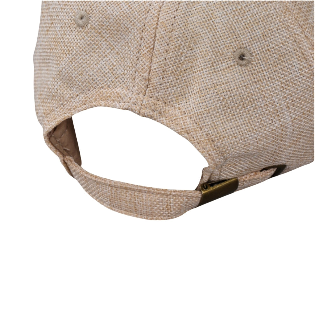 LAURENT MONACO | CASQUETTE CLASSIQUE EN LIN POUR HOMMES