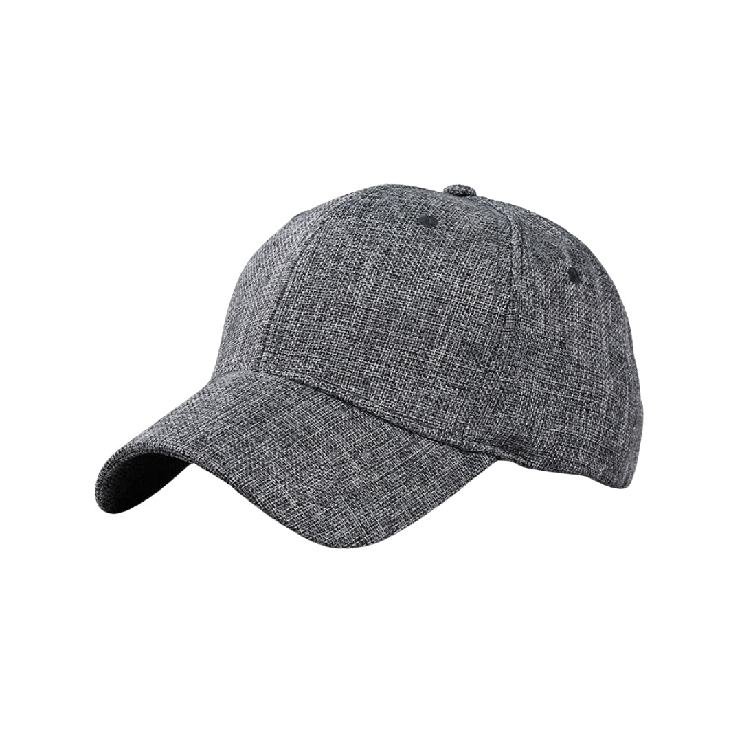 LAURENT MONACO | CASQUETTE CLASSIQUE EN LIN POUR HOMMES