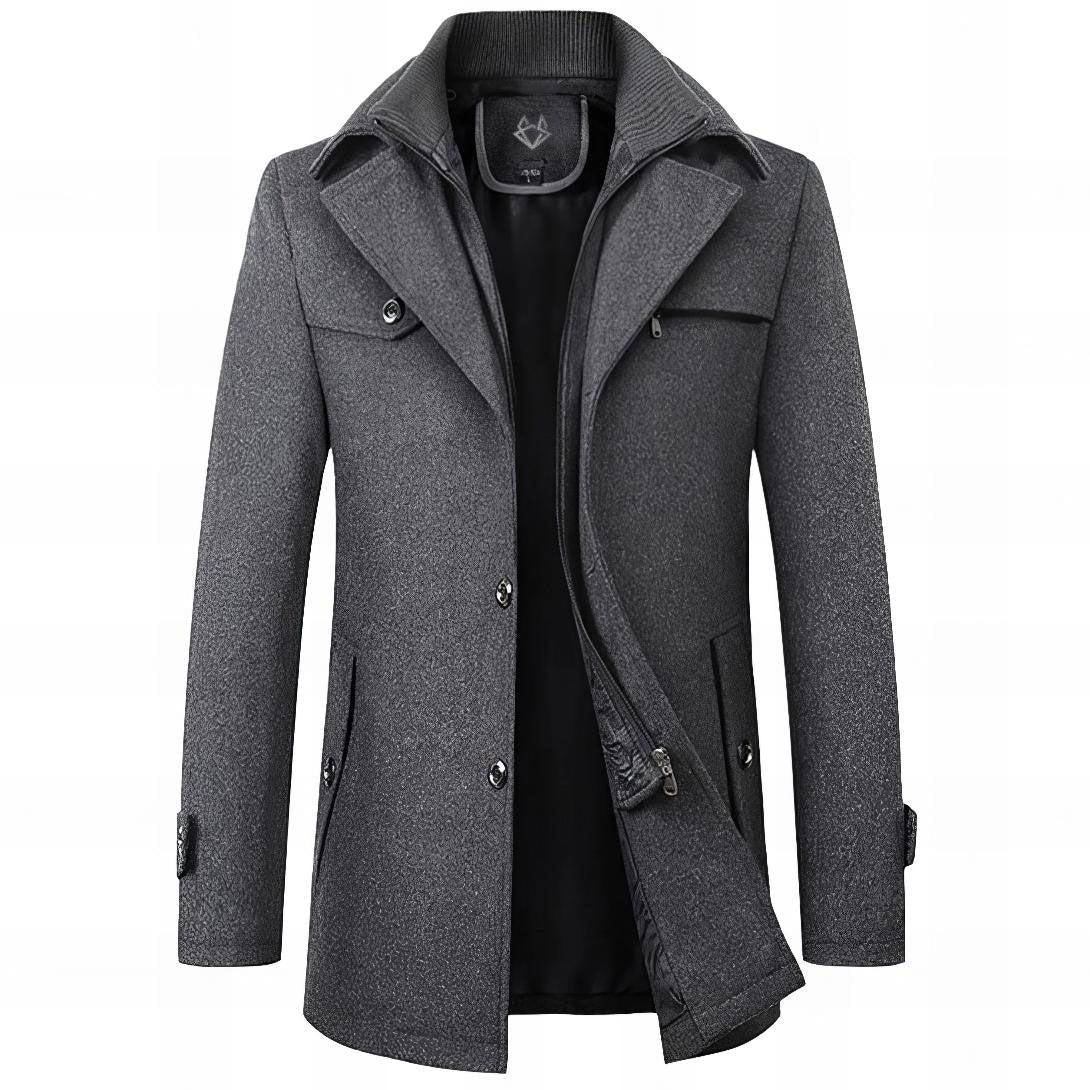 LAURENT MONACO | MANTEAU STRUCTURÉ POUR HOMME