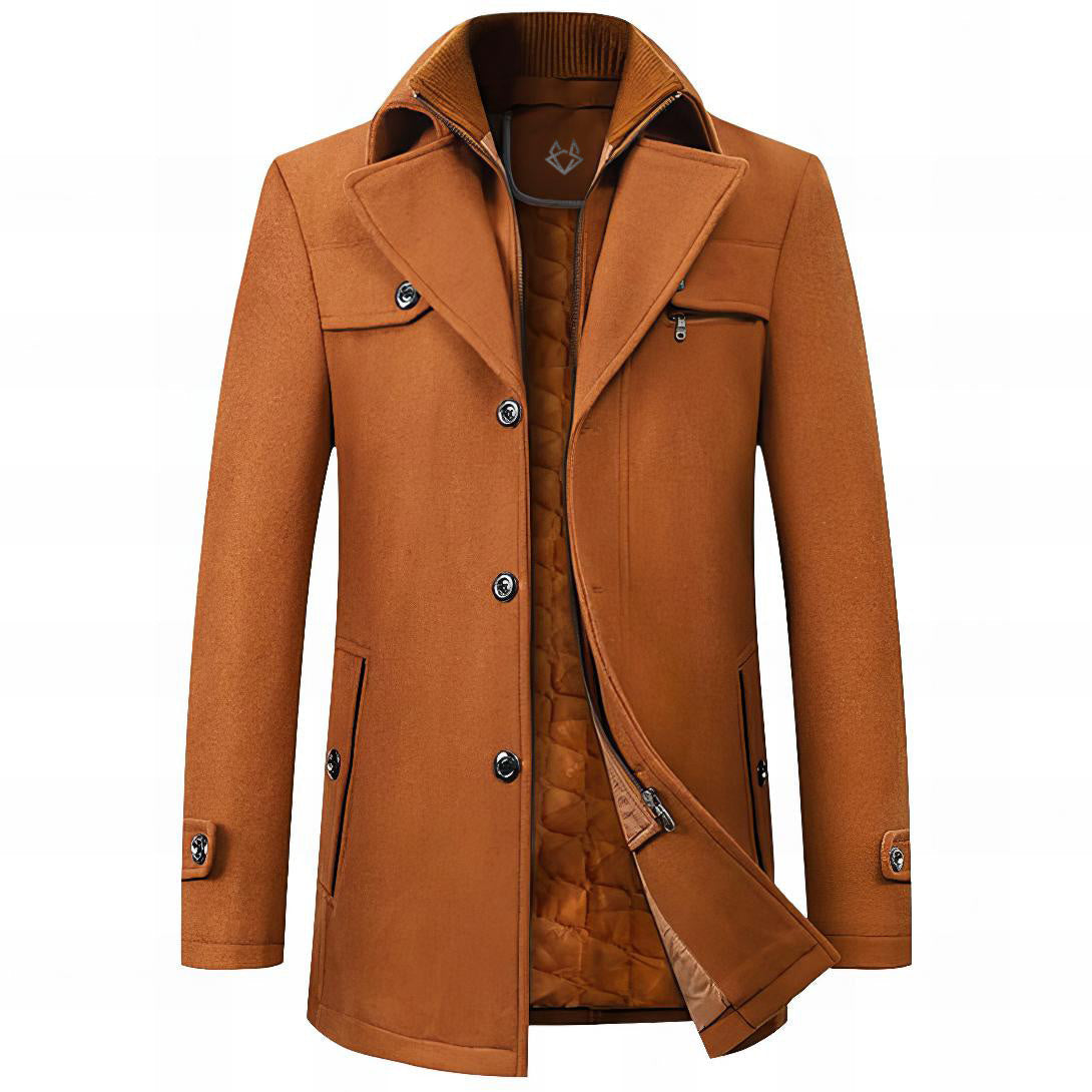 LAURENT MONACO | MANTEAU STRUCTURÉ POUR HOMME