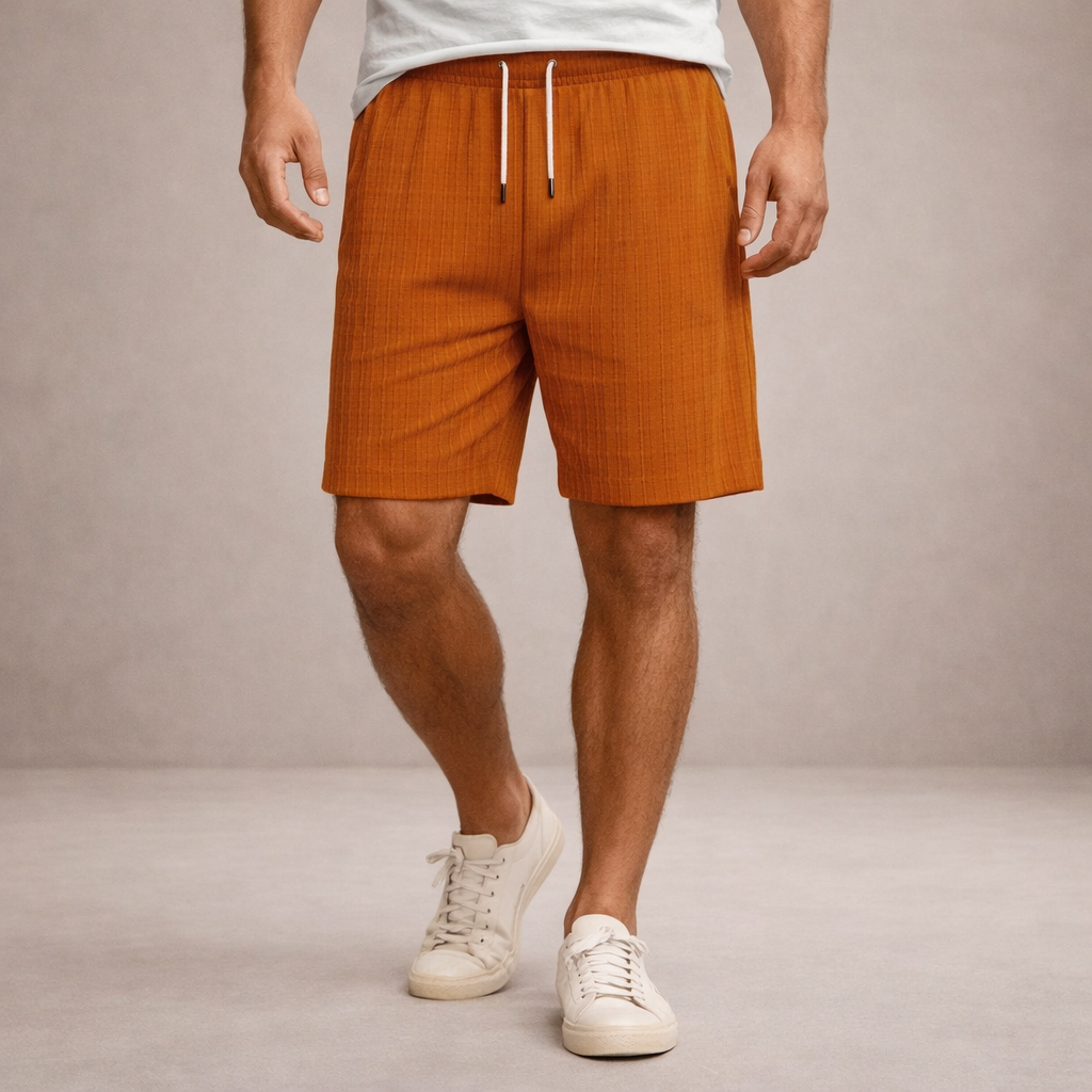 LAURENT MONACO | SHORTS D'ÉTÉ EN LIN POUR HOMMES