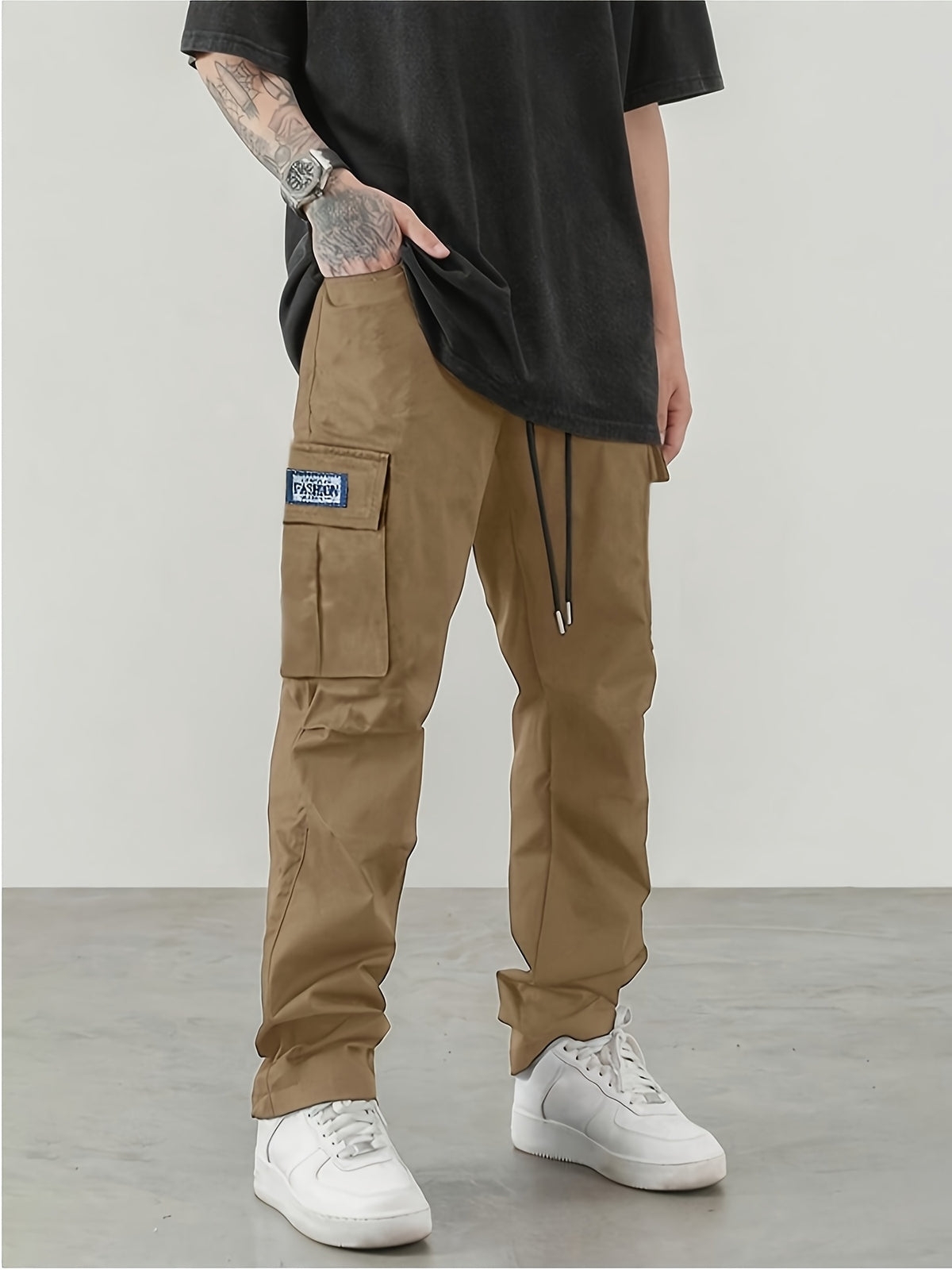 LAURENT MONACO | PANTALON CARGO POUR HOMMES