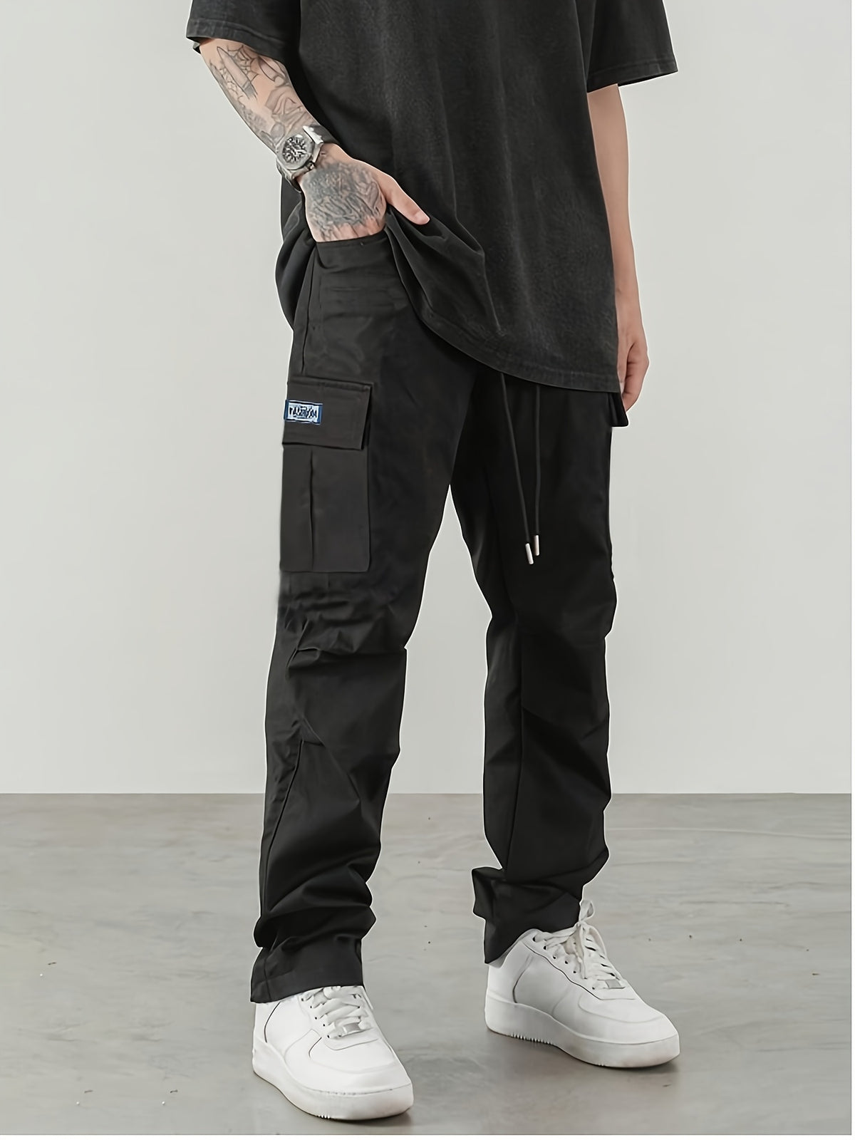 LAURENT MONACO | PANTALON CARGO POUR HOMMES