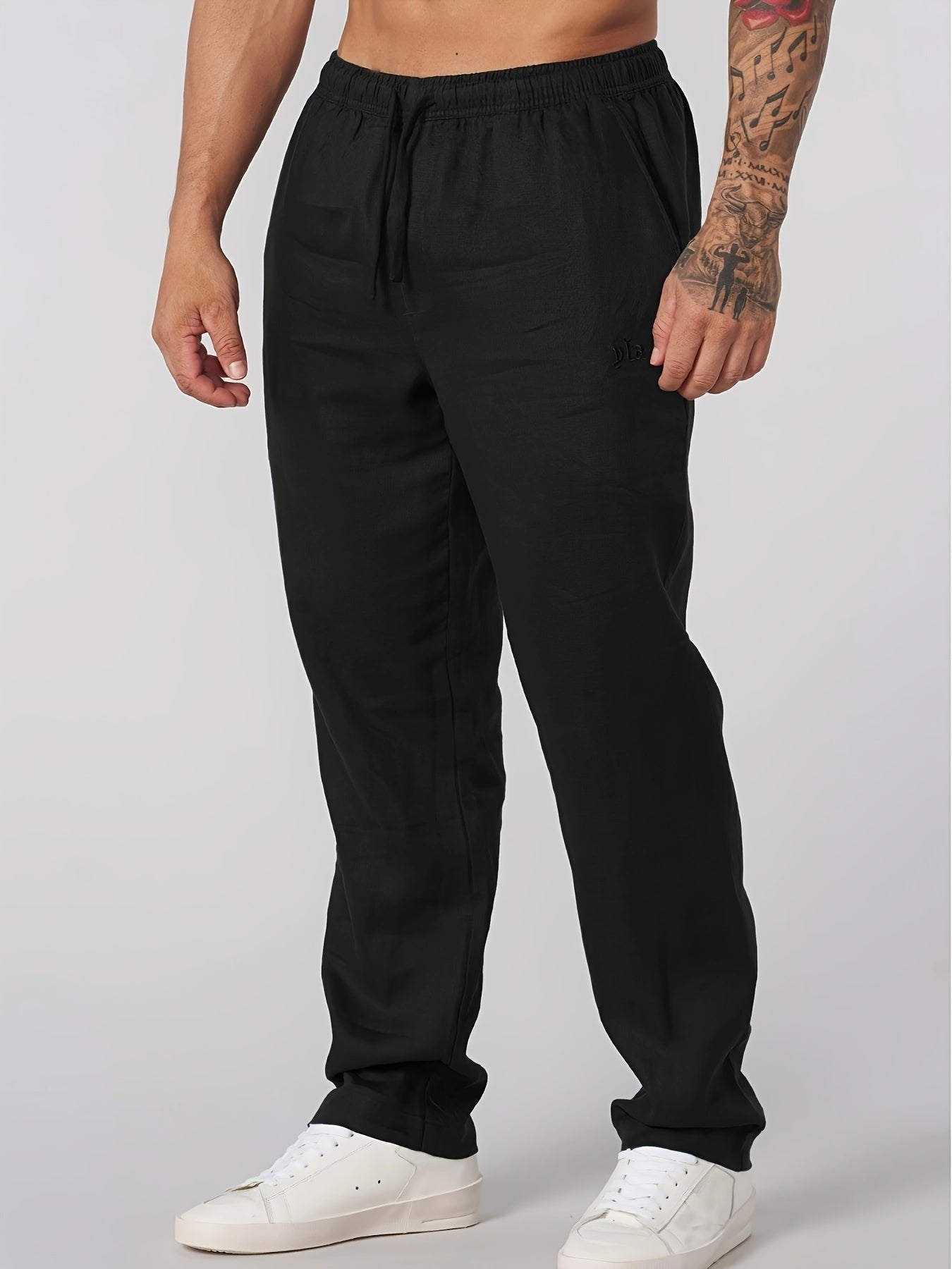 LAURENT MONACO | PANTALON À CORDON DE SERRAGE POUR HOMMES