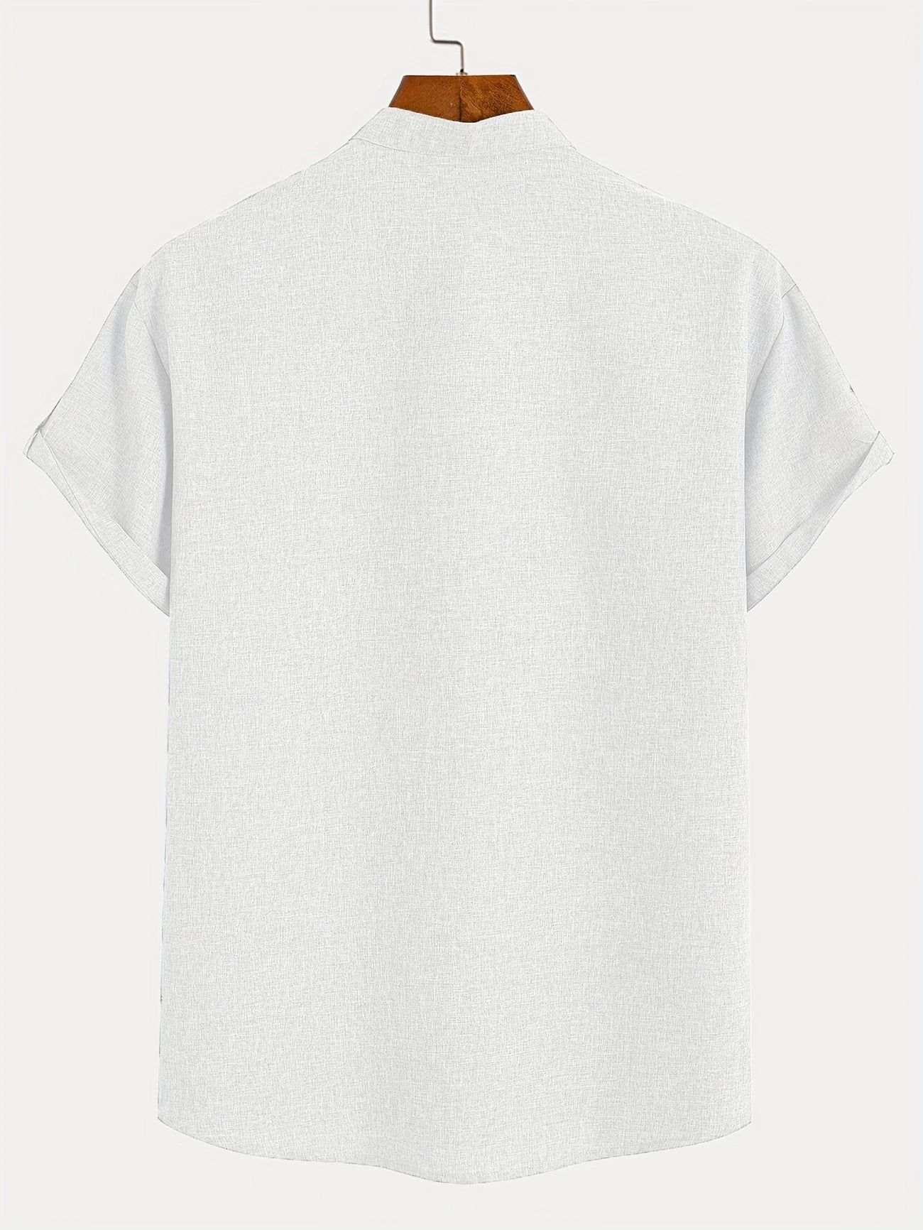 LAURENT MONACO | CHEMISE À COL MONTANT POUR HOMMES