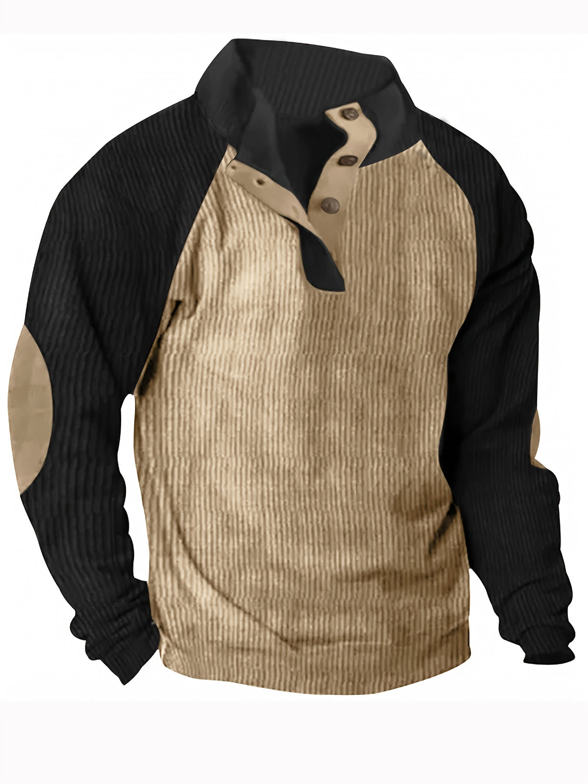 LAURENT MONACO | PULL EN MAILLE À CONTRASTES POUR HOMMES