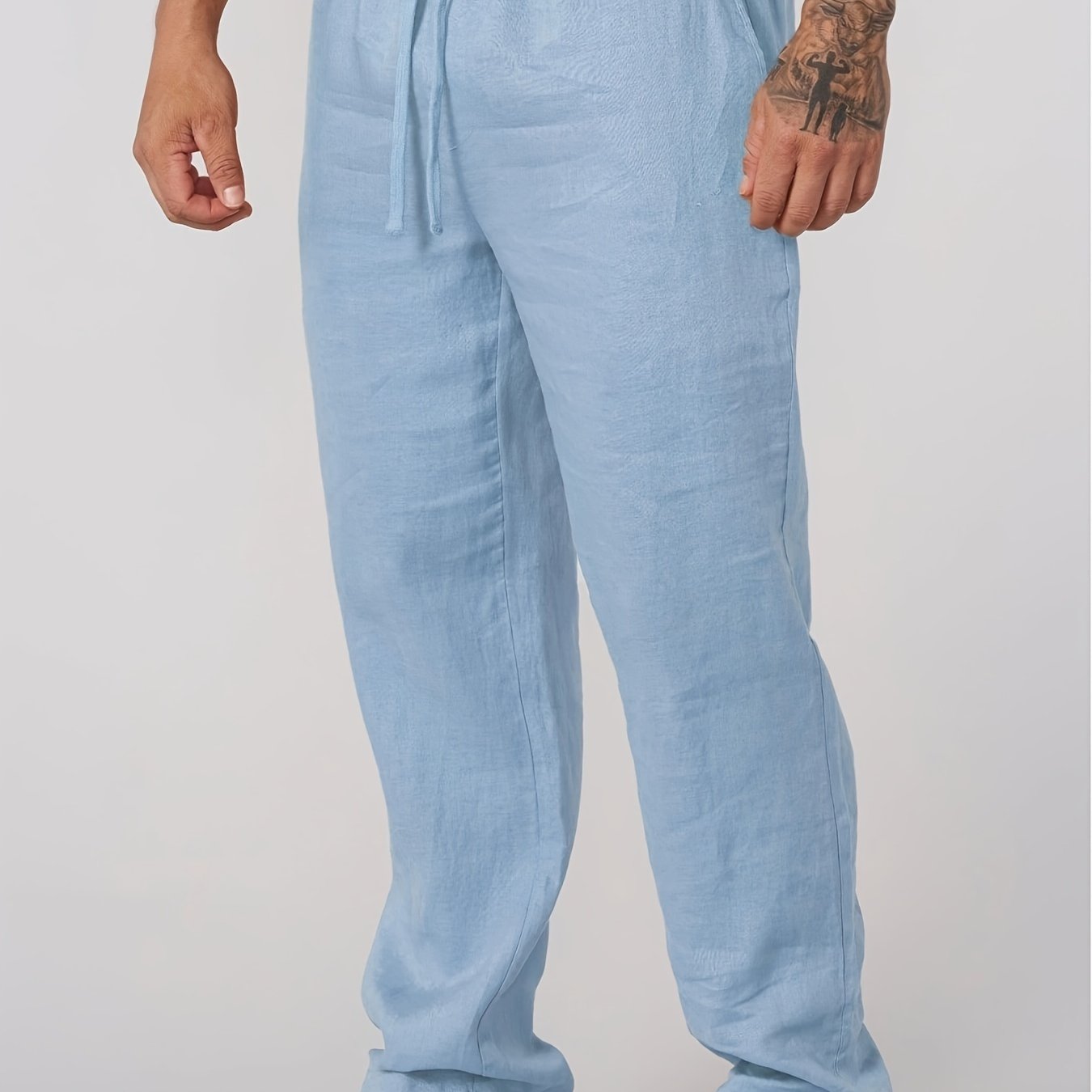 LAURENT MONACO | PANTALON À CORDON DE SERRAGE POUR HOMMES