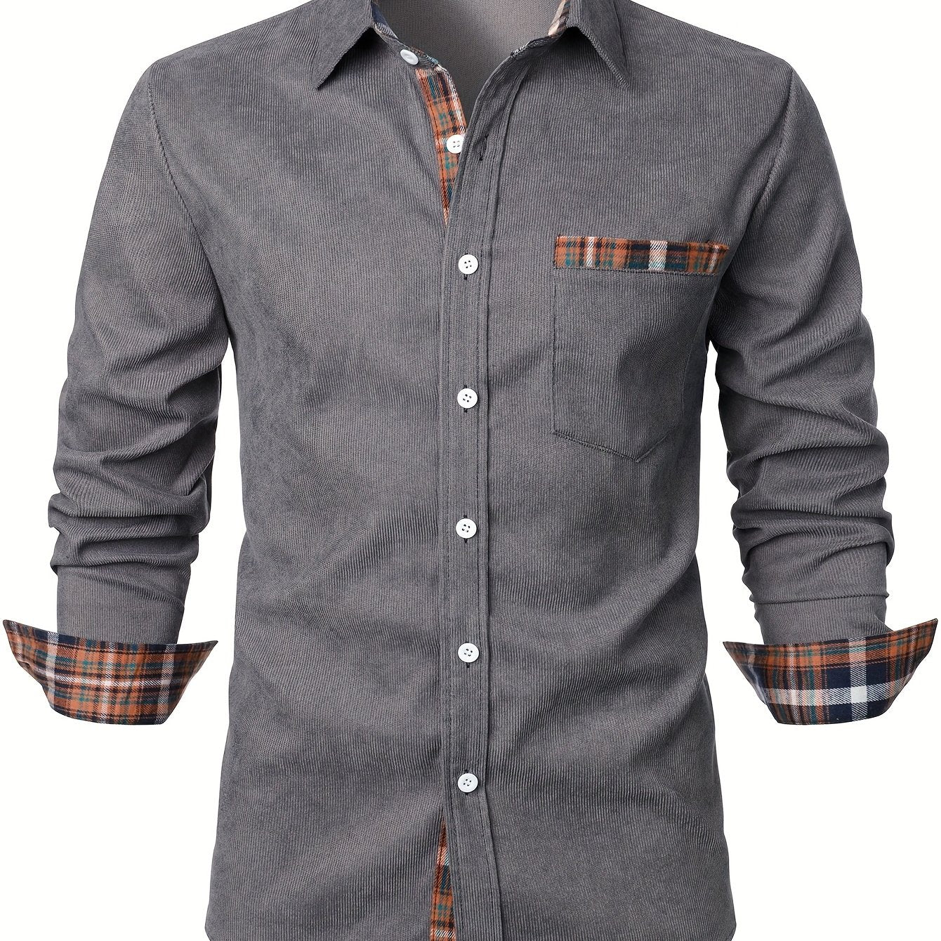 MONACO | CHEMISE À COL CARRÉ POUR HOMMES