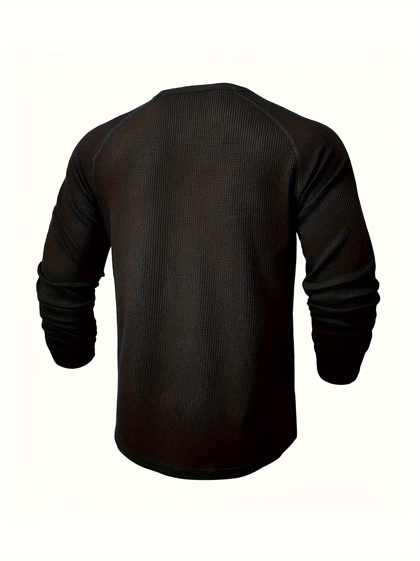LAURENT MONACO | T-SHIRT HENLEY TEXTURÉ POUR HOMMES