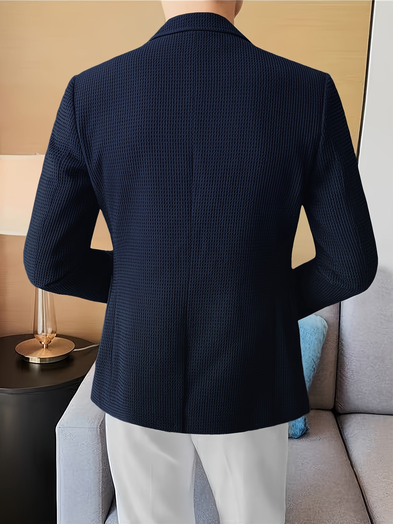 LAURENT MONACO | VESTE EN MAILLE TEXTURÉE POUR HOMMES