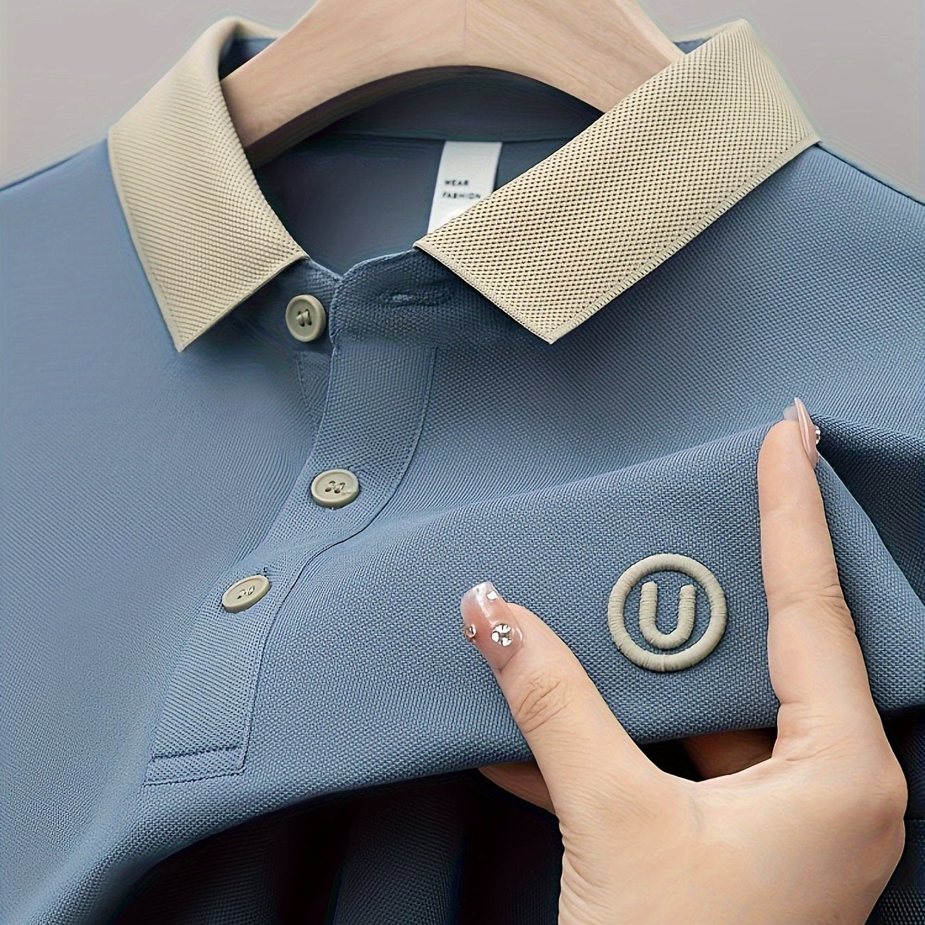 LAURENT MONACO | POLO BRODÉ MODERNE POUR HOMME