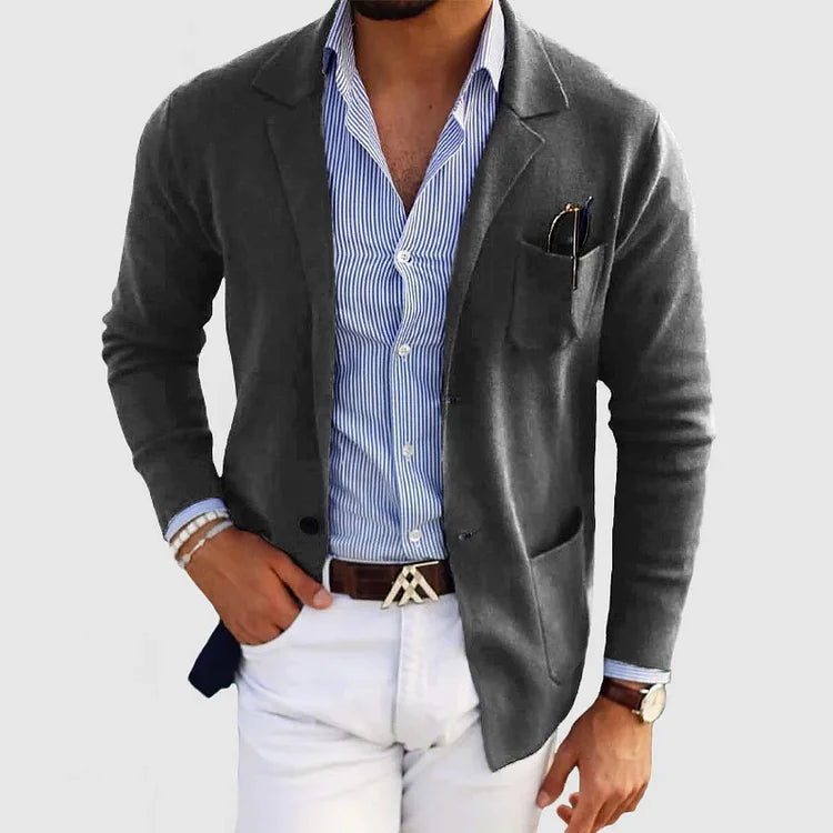 LAURENT MONACO | VESTE DE LUXE EN MATÉRIAU SOUPLE POUR HOMME
