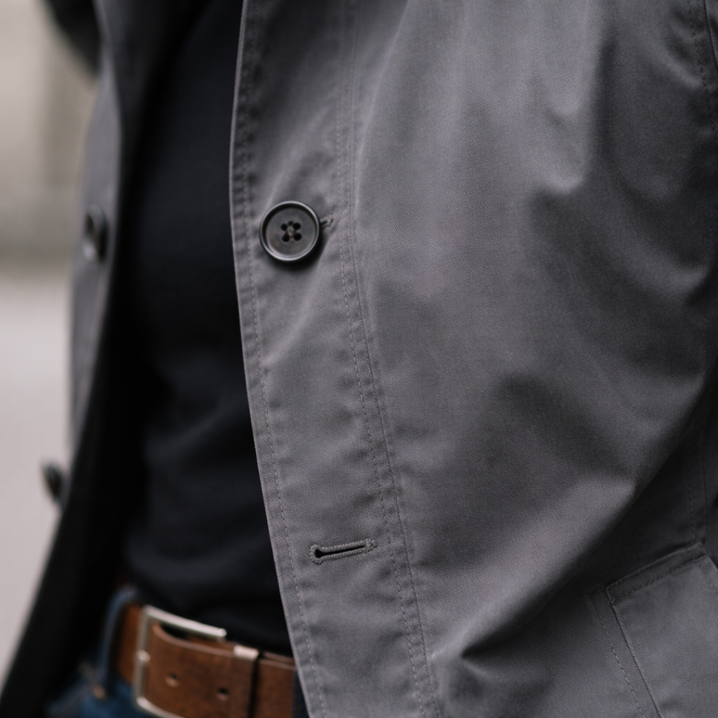 LAURENT MONACO | MANTEAU CLASSIQUE POUR HOMMES