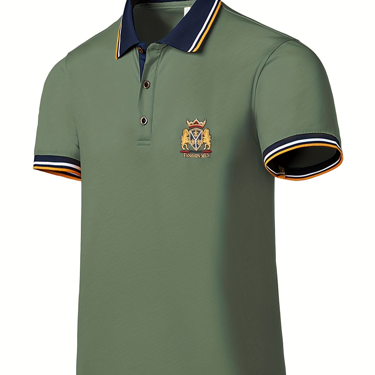 LAURENT MONACO | CHEMISE D'ÉTÉ BRODÉE POUR HOMMES