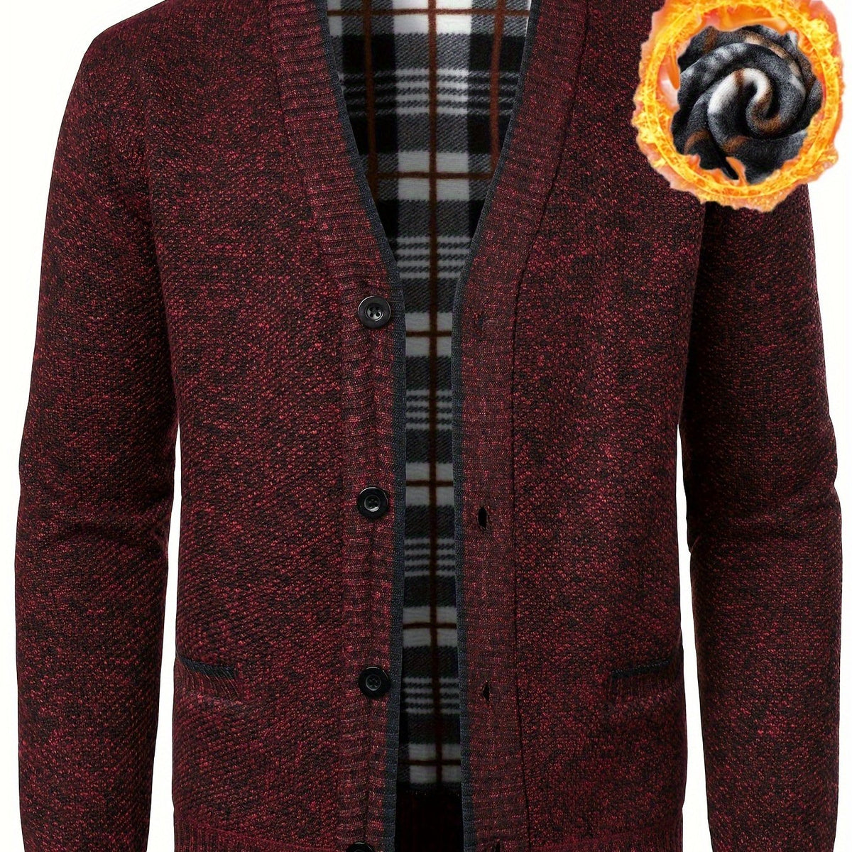 LAURENT MONACO | CARDIGAN À FERMETURE ÉCLAIR POUR HOMMES