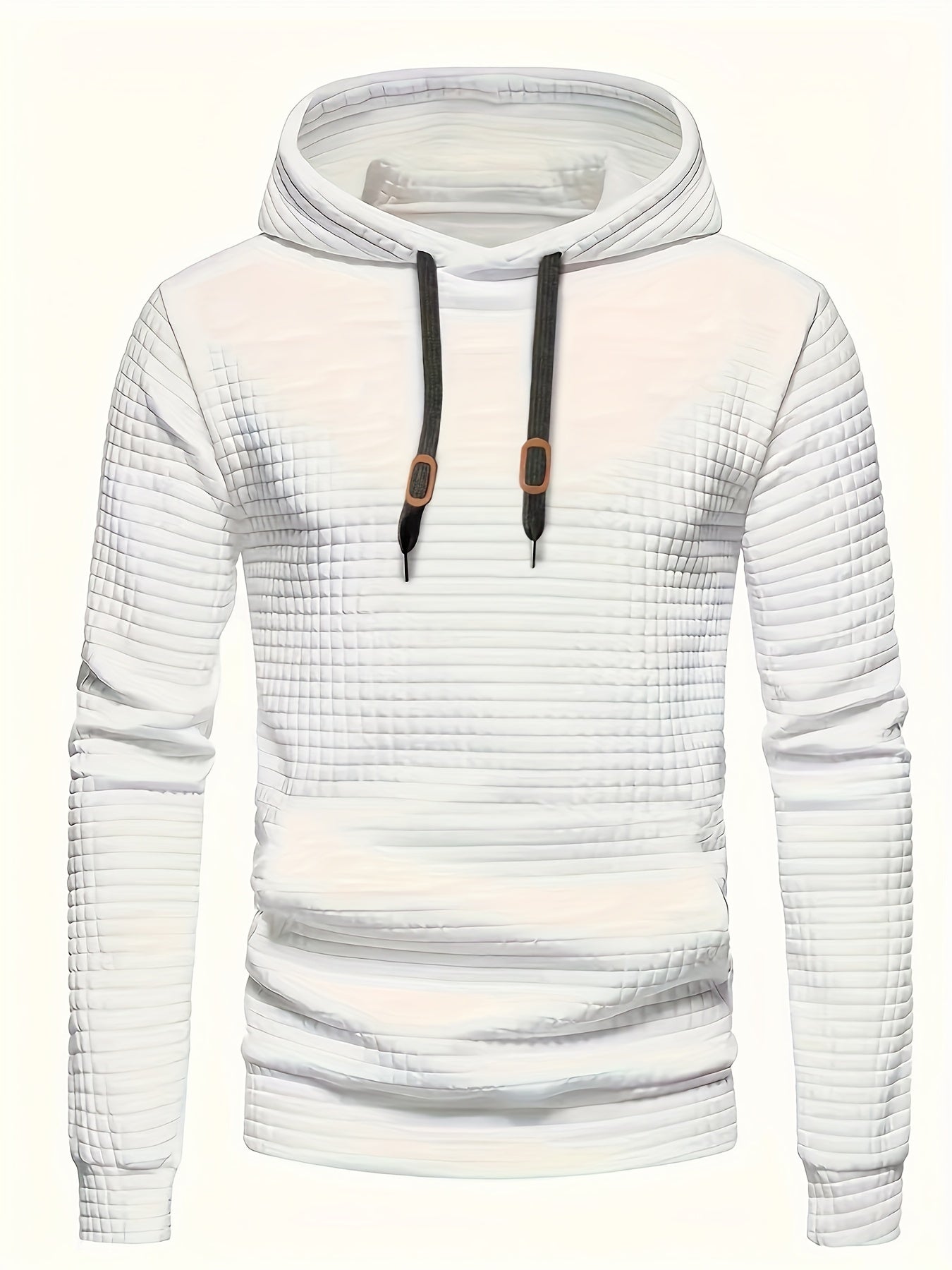 LAURENT MONACO | SWEAT À CAPUCHE À CARREAUX POUR HOMMES