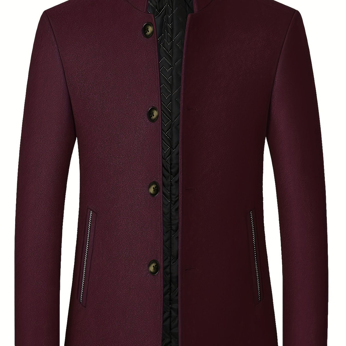 LAURENT MONACO | VESTE À COL MONTANT POUR HOMMES