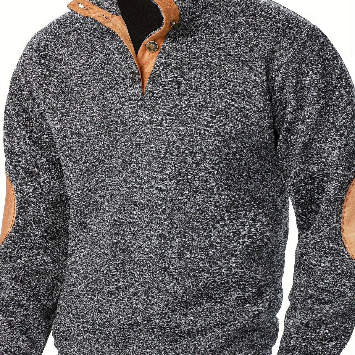 LAURENT MONACO | PULL EN MAILLE À COL MONTANT POUR HOMMES