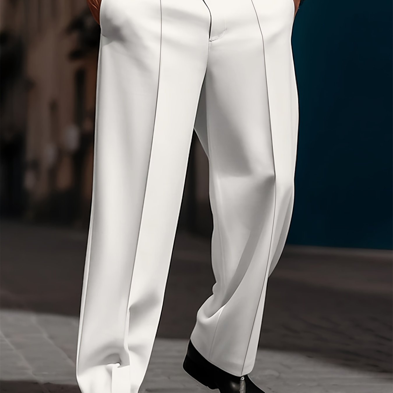 LAURENT MONACO | PANTALON CLASSIQUE DÉCONTRACTÉ POUR HOMMES