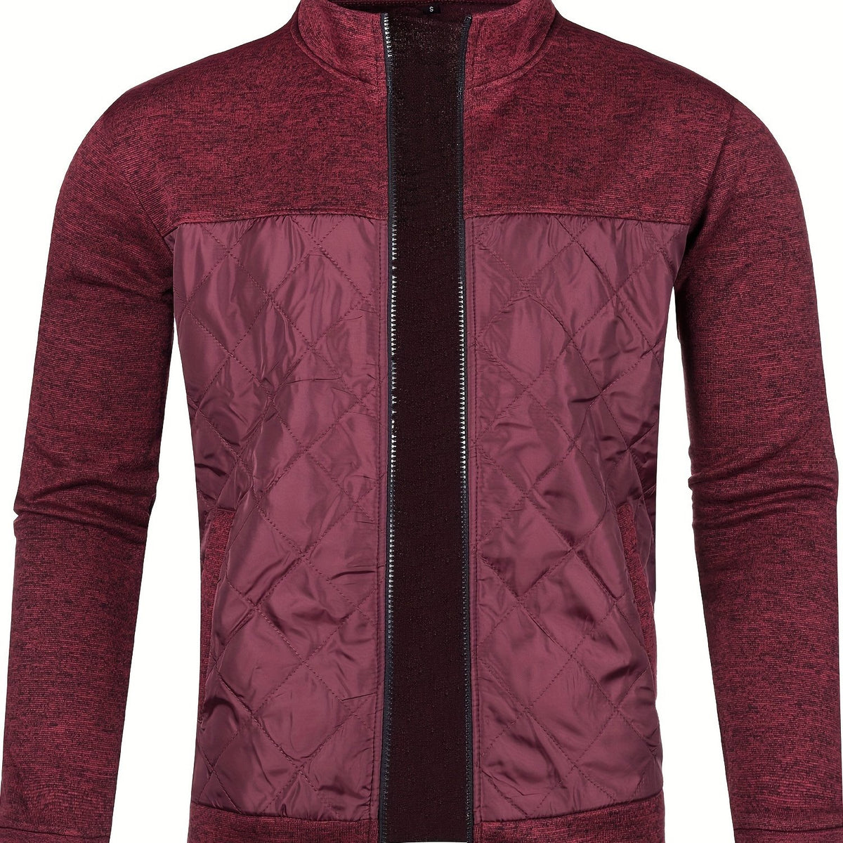 LAURENT MONACO | VESTE À COL MONTANT ET FERMETURE ÉCLAIR POUR HOMMES