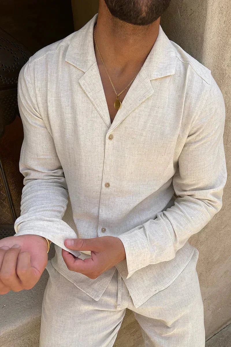 LAURENT MONACO | ENSEMBLE LIN POUR HOMME