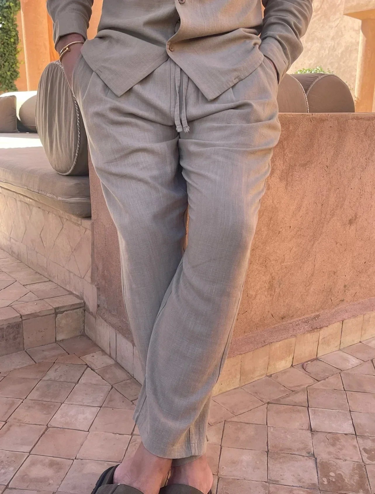 LAURENT MONACO | ENSEMBLE LIN POUR HOMME