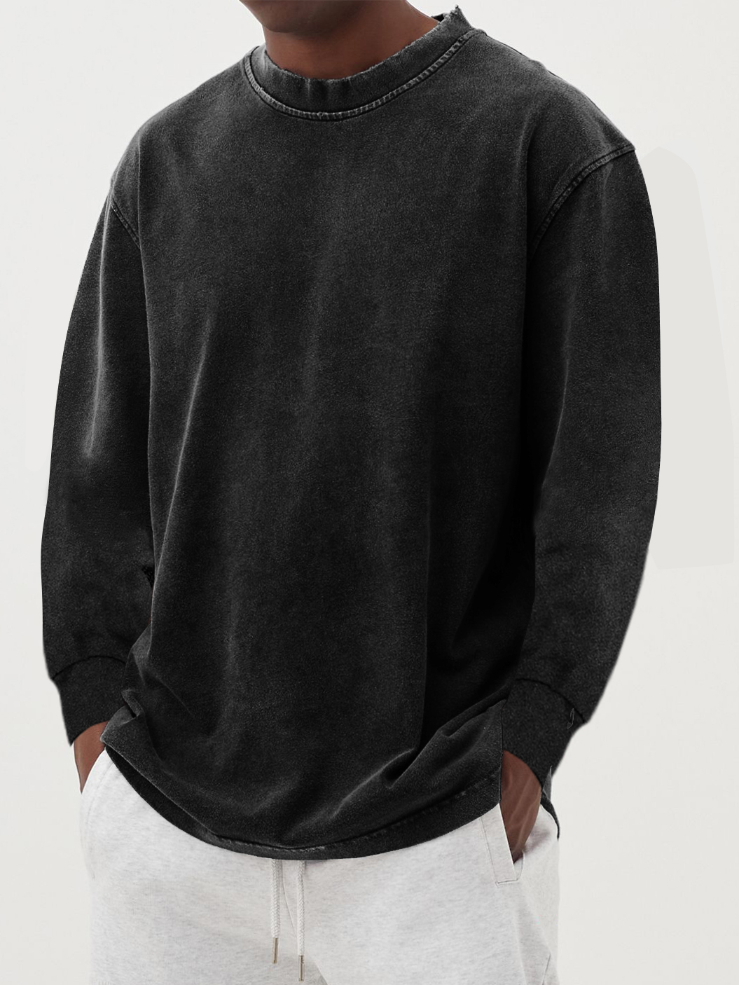 LAURENT MONACO | T-SHIRT SEMPLICI À MANCHES LONGUES