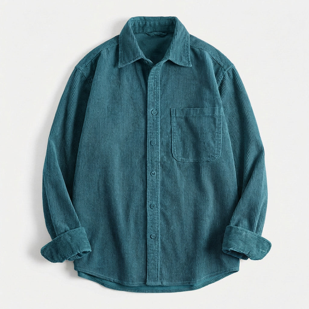 LAURENT MONACO | VESTE CHEMISE EN VELOURS CÔTELÉ POUR HOMME