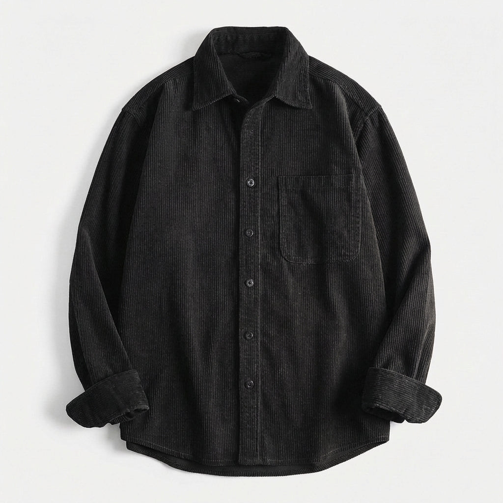 LAURENT MONACO | VESTE CHEMISE EN VELOURS CÔTELÉ POUR HOMME