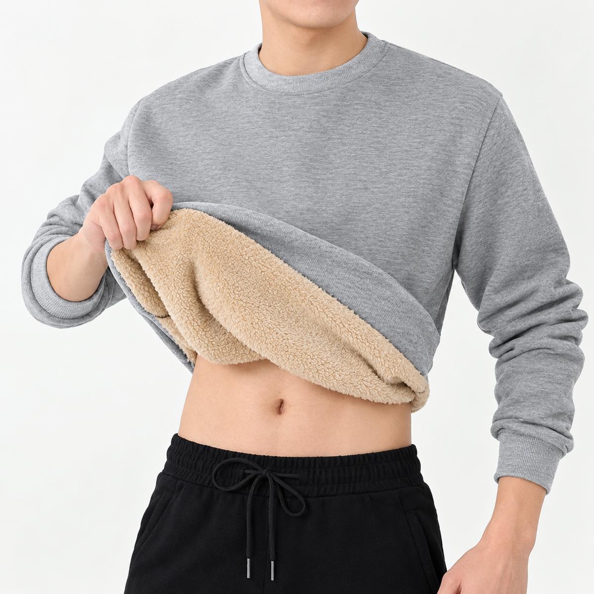 LAURENT MONACO | PULL À COL ROND CLASSIQUE POUR HOMMES