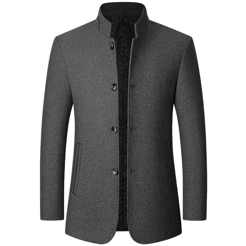 LAURENT MONACO | MANTEAU EN LAINE POUR HOMME