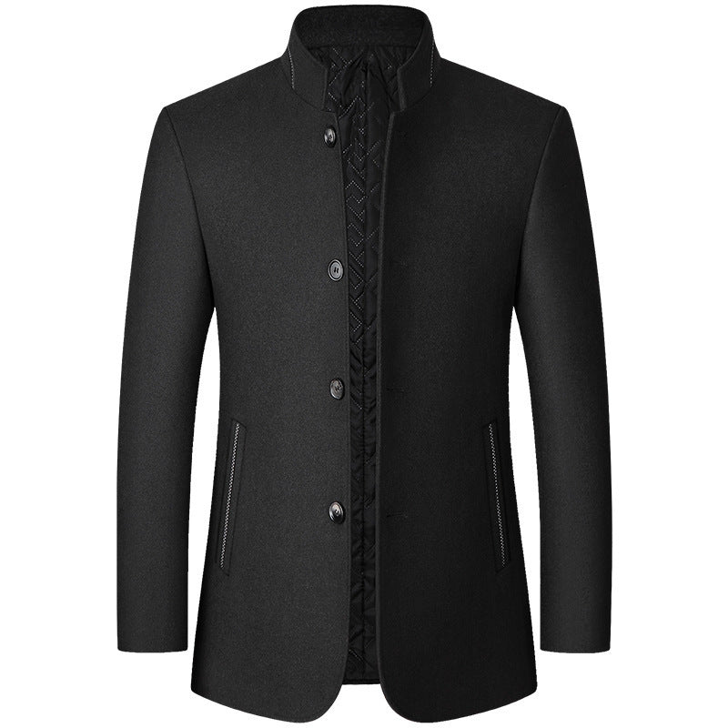 LAURENT MONACO | MANTEAU EN LAINE POUR HOMME