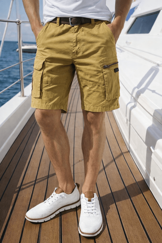 LAURENT MONACO | SHORT CARGO DÉCONTRACTÉ POUR HOMMES