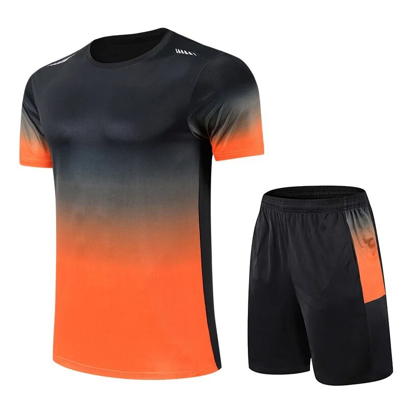 LAURENT MONACO | ENSEMBLE T-SHIRT ET SHORT DE SPORT POUR HOMMES