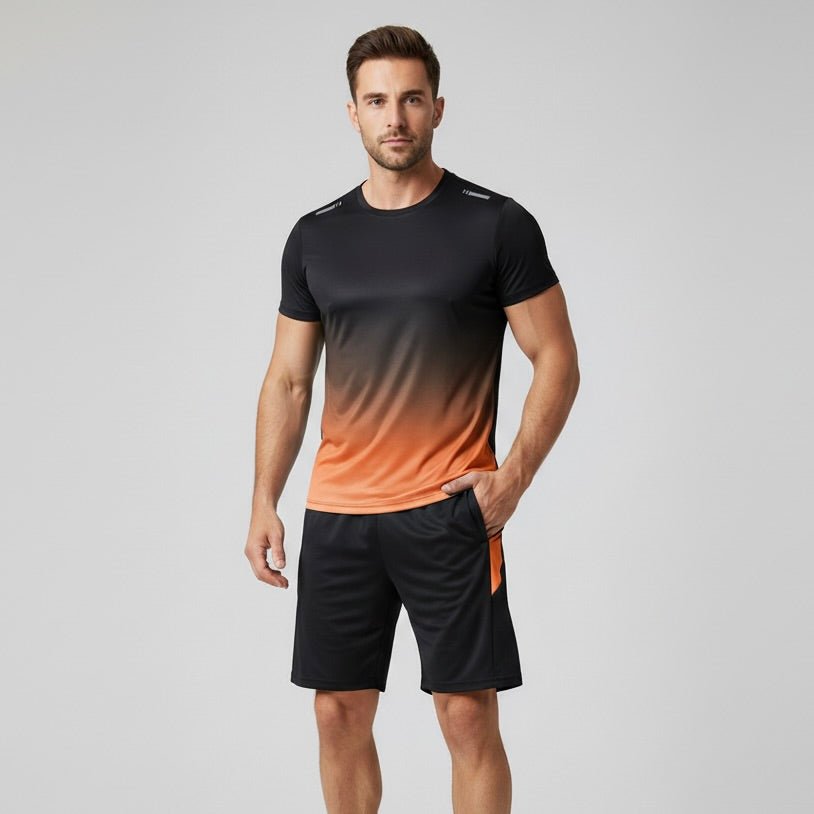 LAURENT MONACO | ENSEMBLE T-SHIRT ET SHORT DE SPORT POUR HOMMES