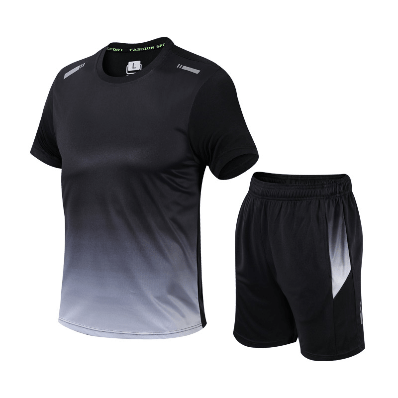 LAURENT MONACO | ENSEMBLE T-SHIRT ET SHORT DE SPORT POUR HOMMES