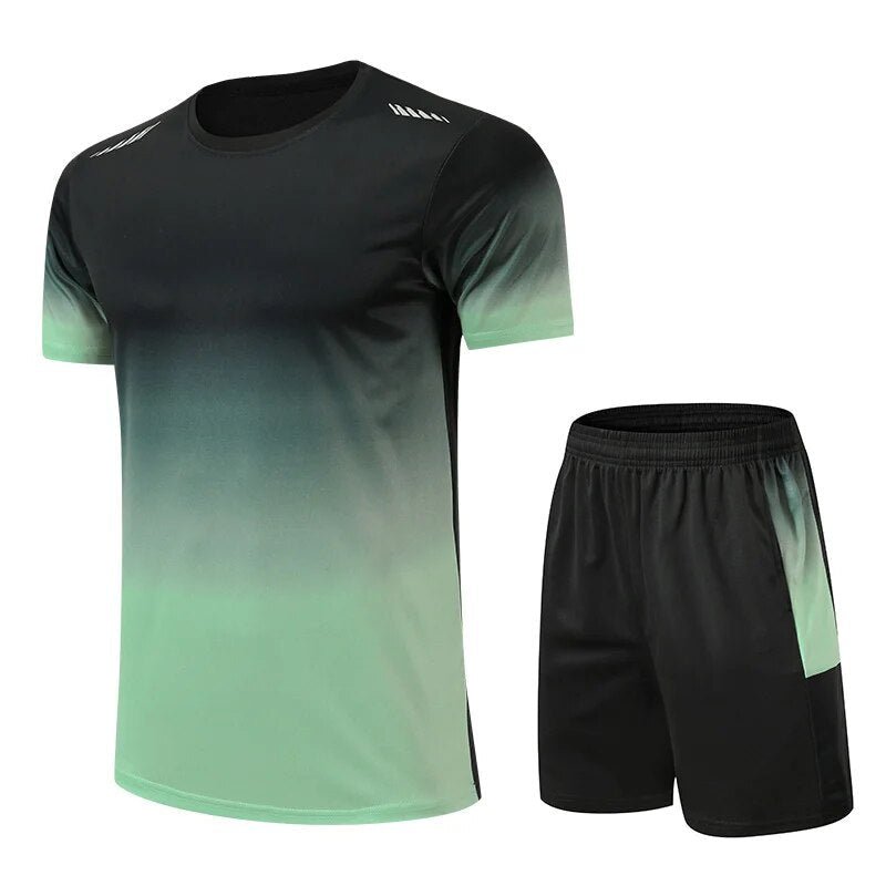 LAURENT MONACO | ENSEMBLE T-SHIRT ET SHORT DE SPORT POUR HOMMES