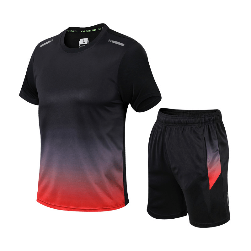LAURENT MONACO | ENSEMBLE T-SHIRT ET SHORT DE SPORT POUR HOMMES