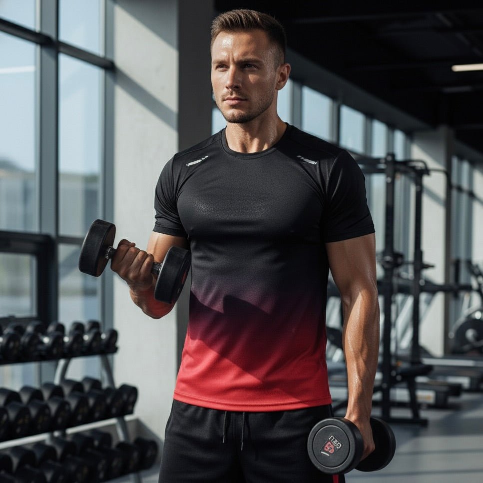 LAURENT MONACO | ENSEMBLE T-SHIRT ET SHORT DE SPORT POUR HOMMES