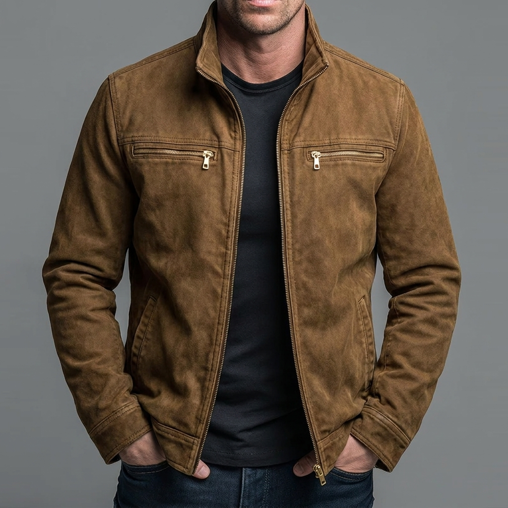 LAURENT MONACO | VESTE VINTAGE DÉLAVÉE POUR HOMMES