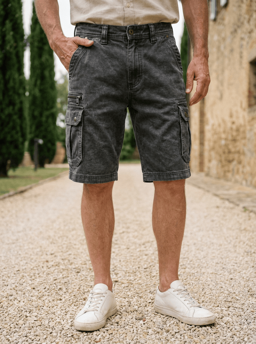 LAURENT MONACO | SHORTS CARGO AUDACIEUX POUR HOMMES