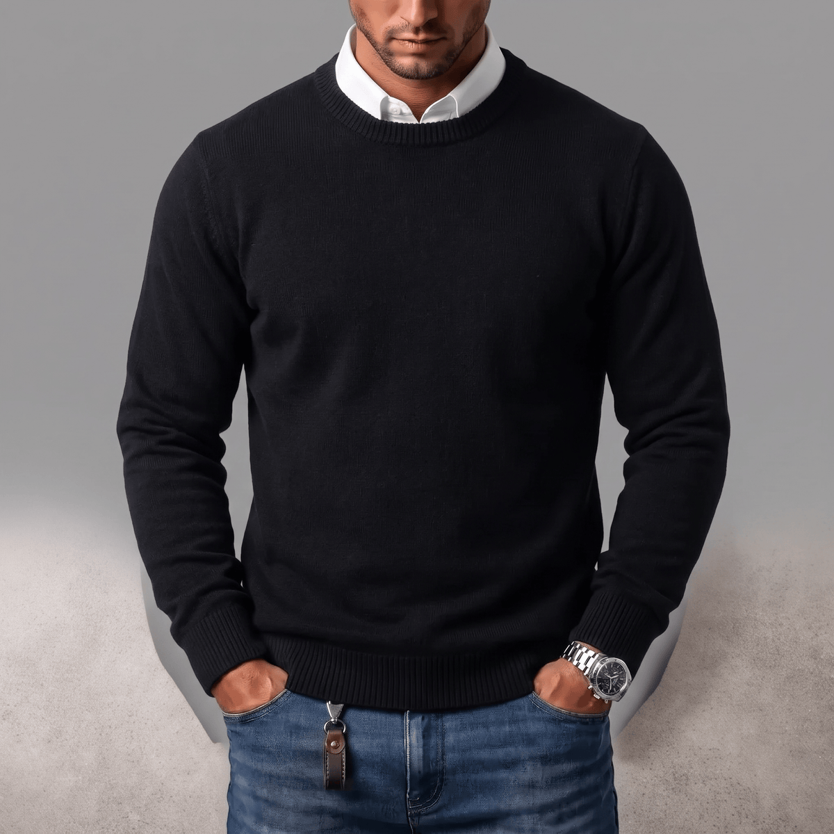 LAURENT MONACO | PULL EN MAILLE INDISPENSABLE POUR HOMMES