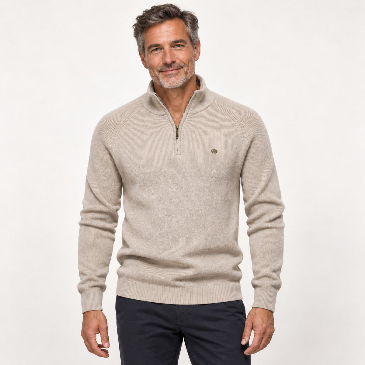 LAURENT MONACO | PULL EN MAILLE DE COTON POUR HOMMES