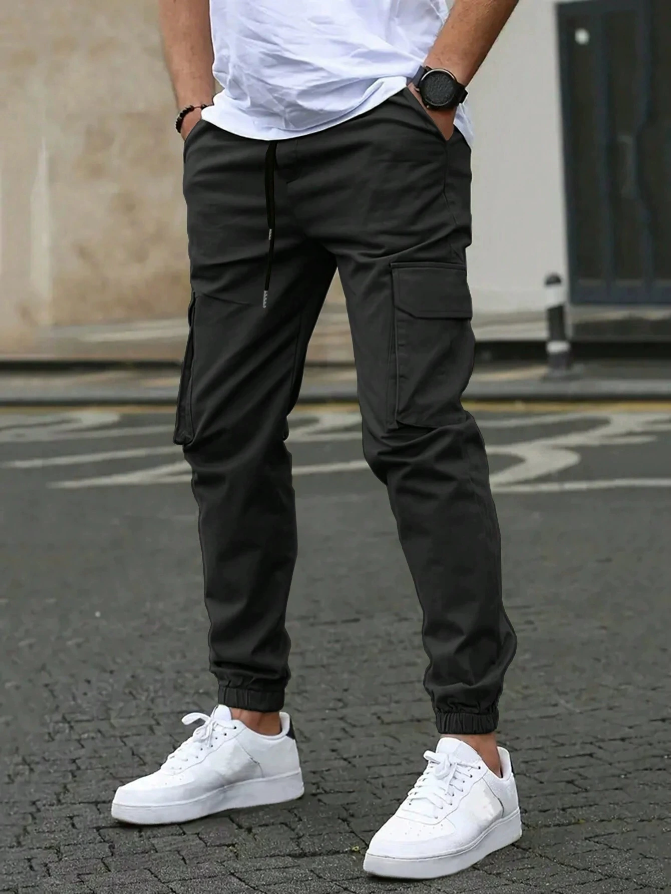 LAURENT MONACO | JOGGERS CARGO POUR HOMME