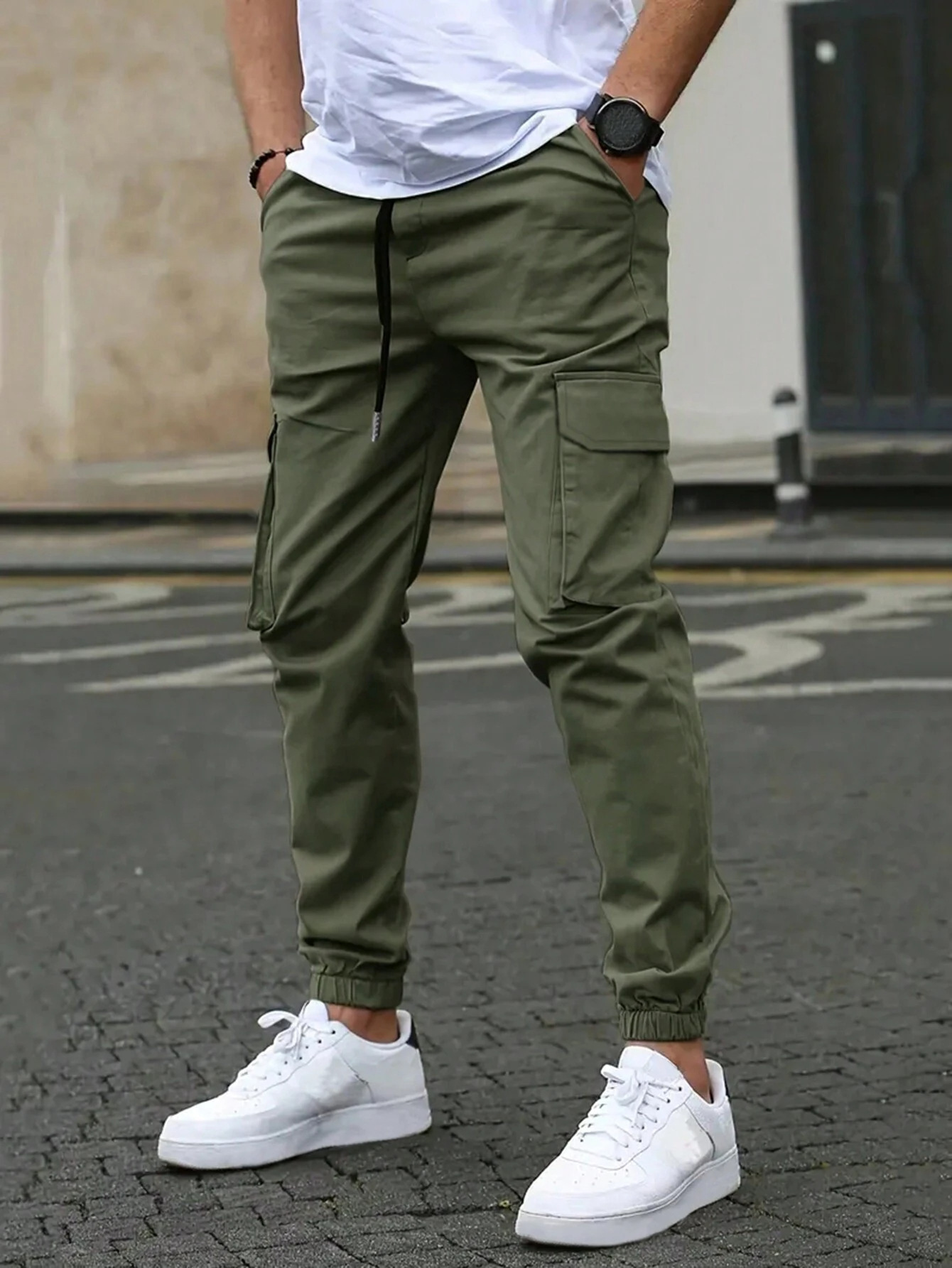 LAURENT MONACO | JOGGERS CARGO POUR HOMME