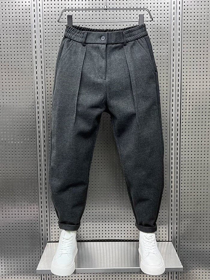 LAURENT MONACO | PANTALON PLISSÉ CONIQUE POUR HOMMES