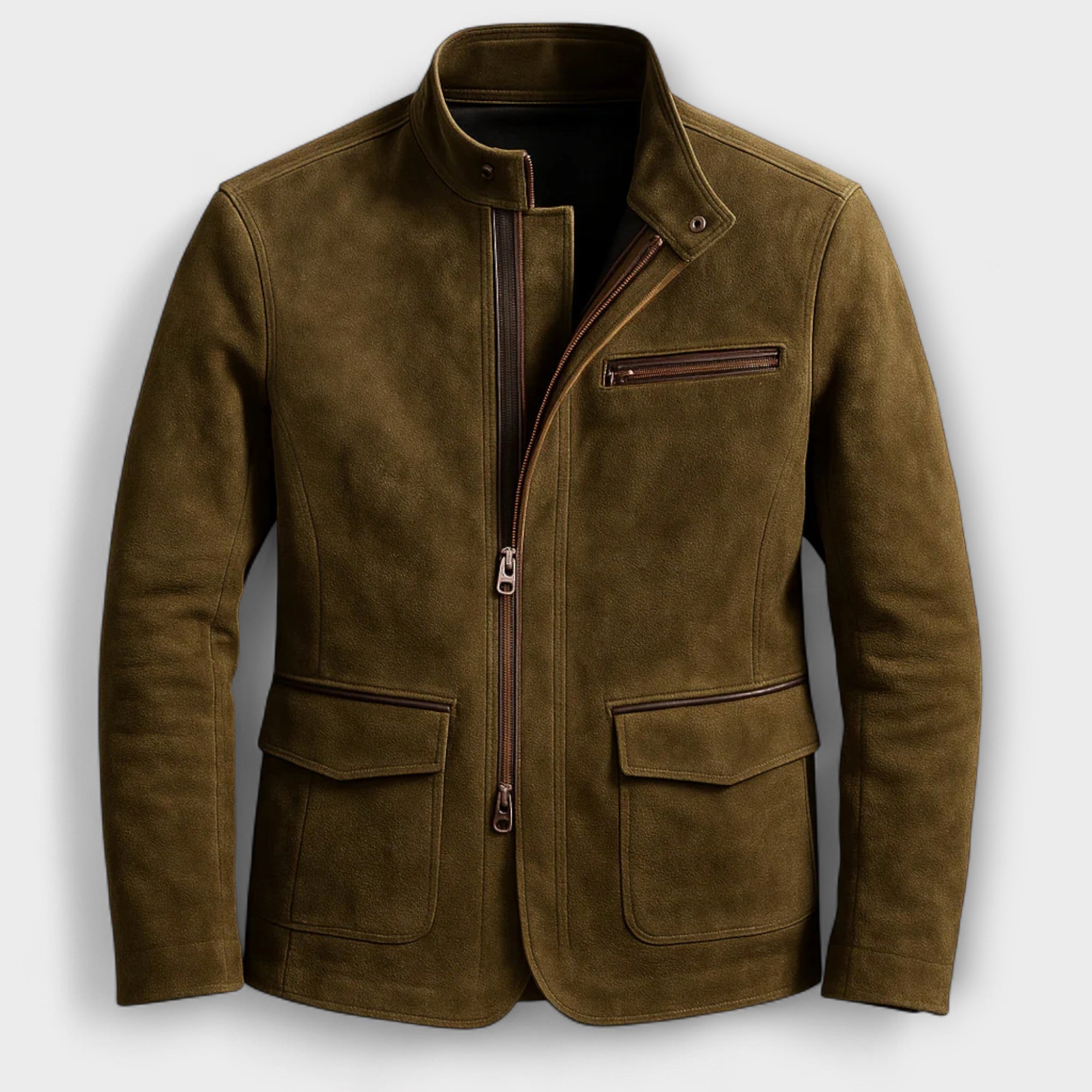 LAURENT MONACO | VESTE EN DAIM POUR HOMME