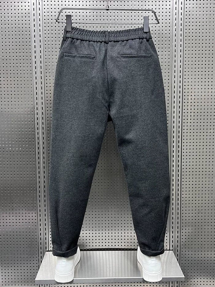 LAURENT MONACO | PANTALON PLISSÉ CONIQUE POUR HOMMES