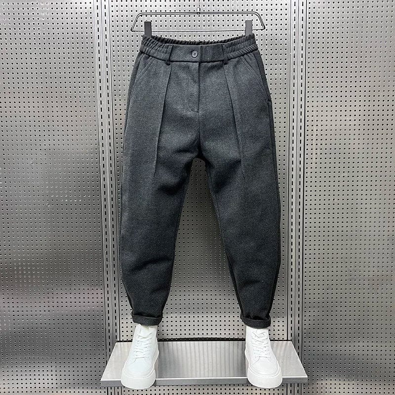 LAURENT MONACO | PANTALON PLISSÉ CONIQUE POUR HOMMES