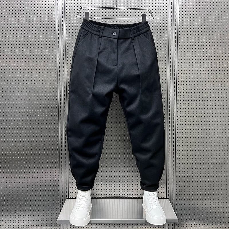 LAURENT MONACO | PANTALON PLISSÉ CONIQUE POUR HOMMES